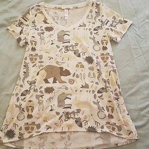 RARE Woodland Animal Christy Tee